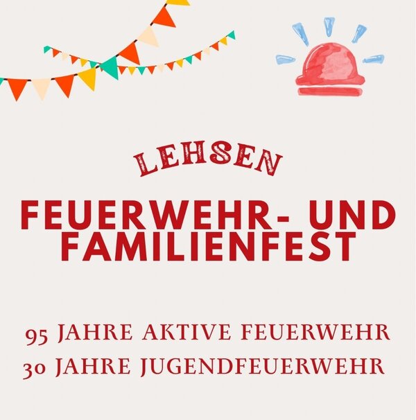 Bild vergr&ouml;&szlig;ern: Feuerwehrfest Lehsen