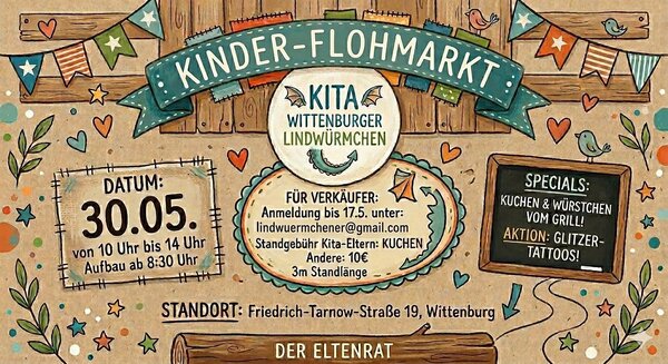 Bild vergr&ouml;&szlig;ern: Kinder-Flohmarkt