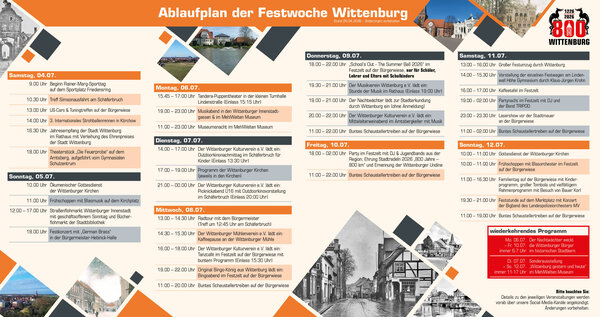 Bild vergr&ouml;&szlig;ern: Flyer 800 Jahre_orange_S2_innen