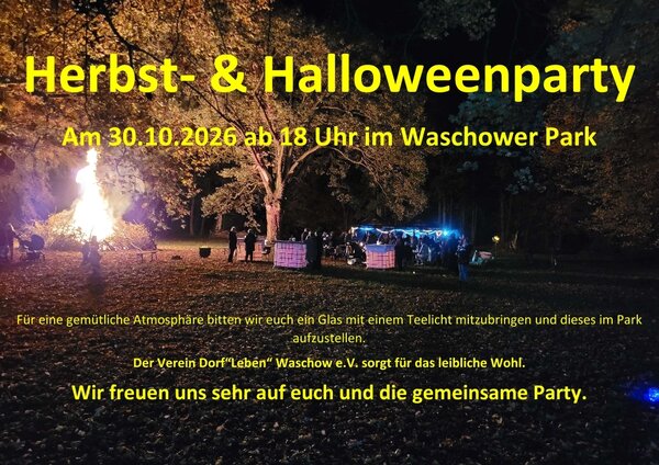 Bild vergr&ouml;&szlig;ern: Halloween Amtsblatt Waschow