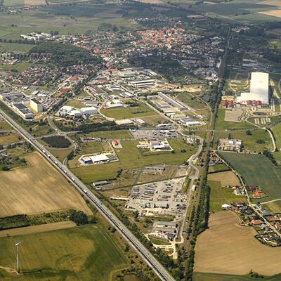 Bild vergrößern: Luftaufnahmen-Wittenburg-2011-9